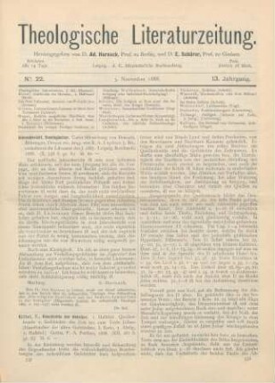 537-541 [Rezension] Kittel, Rudolf, Geschichte der Hebräer. 1. Halbbd