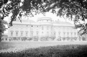 Wien: Palais Schwarzenberg, im Vordergrund ein Baum