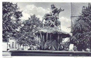Donopbrunnen auf dem Marktplatz, Detmold