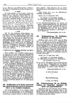 Prüfungsordnung für Volkswirte, Kaufleute und Handelslehrer : [Erziehung] ; [Für das Reich] ; [Amtliche Erlasse] ; [Amtlicher Teil]