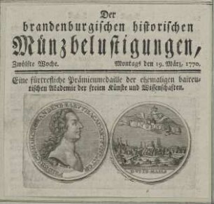 Bildnis des Markgrafen Friedrich von Brandenburg-Bayreuth