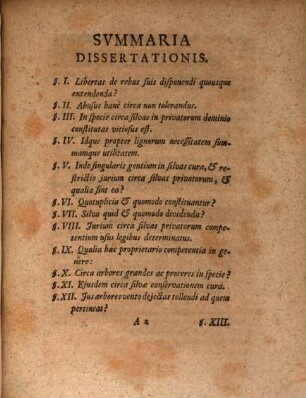 Diss. inaug. de iure privatorum circa silvas, imprimis caeduas admodum restricto