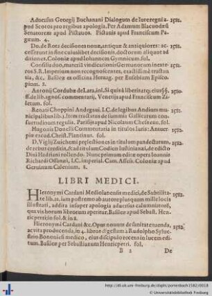 Libri Medici.
