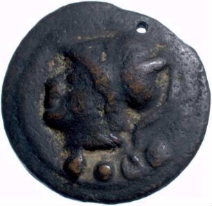 Münze, Triens, 225 - 217 v. Chr.