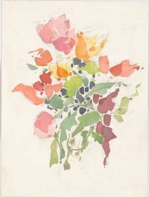 Döllgast, Hans; München; Bayern; Aquarellstudien - Blumen