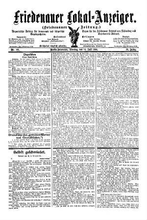 Nr. 161, 13.07.1914