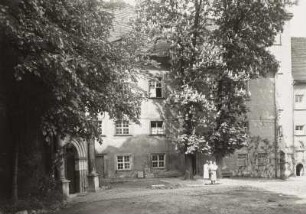 Nossen, Schloss : Nossen. Schloss (16./17. Jahrhundert). Hofansicht