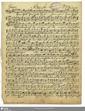 [Solo and coro:] Basso Salo