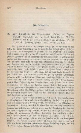 520-531 Rezensionen