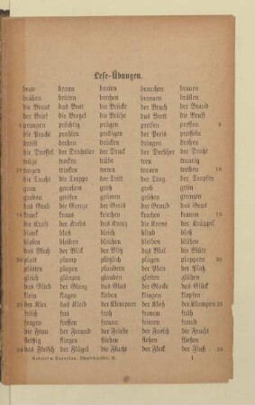 Lese-Übungen
