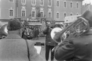 Weihnachtsmarkt Annaberg : Weihnachtsmarkt mit Posaunenchor