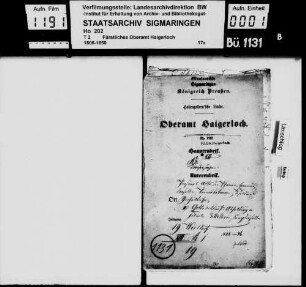 Weildorf: Personalien der Ortsgeistlichen, Ernennung derselben, Permutationen, Besoldungsverhältnisse; Abhaltung des Gottesdienstes in der Filiale Bittelbronn durch dieselben