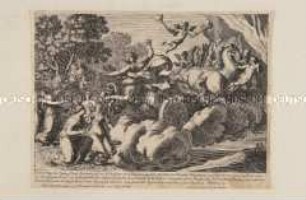 Pluto entführt Proserpina - (aus Metamorphosen des Ovid?)