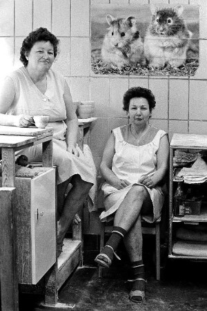 Elfriede Naumann und Ursula Mildner, Keramformerinnen