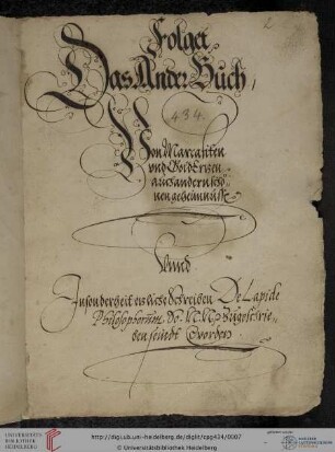 [David Beuther?], Alchemistische Traktate und Rezepte