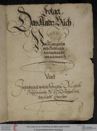 [David Beuther?], Alchemistische Traktate und Rezepte