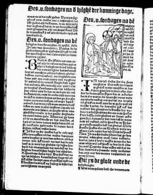 Des v. sondages na d' hilghe[n] dre konninge dage