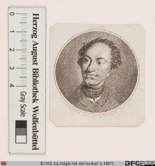 Bildnis Karl XII., König von Schweden (reg. 1697-1718)