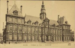 Reims. – L'Hôtel de Ville. – Town-hall
