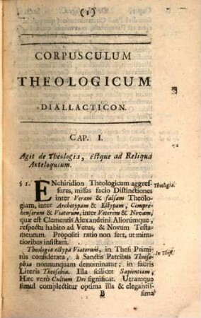 Pacificatorium Orthodoxae theologicae corpusculum
