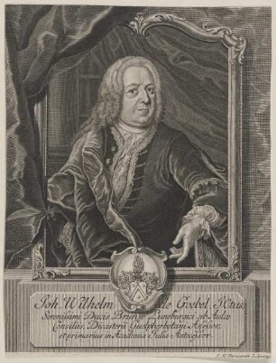 Bildnis des Joh. Wilhelm de Goebel