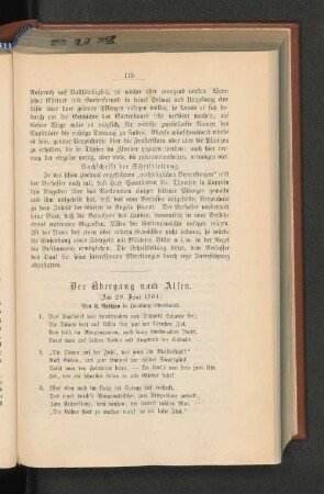Der Übergang nach Alsen.