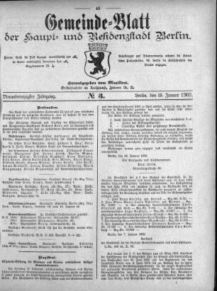 1903,3: No. 3, 18. Januar 1903