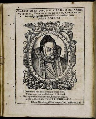 Clarissimi Et Doctiss. Viri Dn. M. Johannis Wittichii [...]