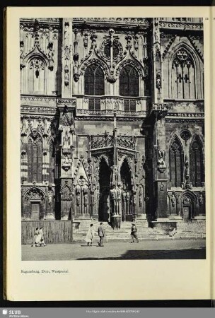 Regensburg, Dom, Westportal