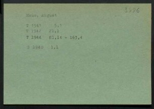 Maus, August