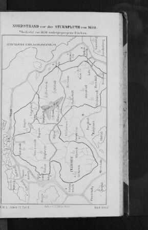 Nordstrand vor der Sturmfluth 1634