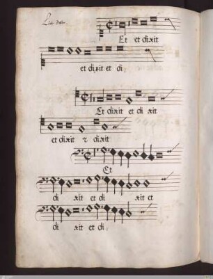 Ludovicus Daser : Et dixit mihi dominus