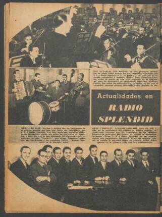 Actualidades en Radio Splendid