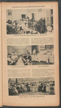 La fiesta en el asilo de huérfanos de militares