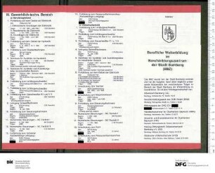 Programm Jahr 1983/1984