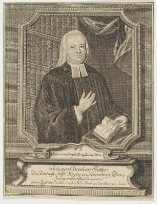Bildnis des Johann Christian Ritter