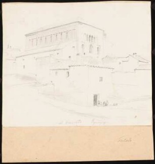 Synagoge El Tránsito, Toledo: Außenansicht