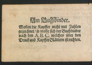 Am Buchbinder.