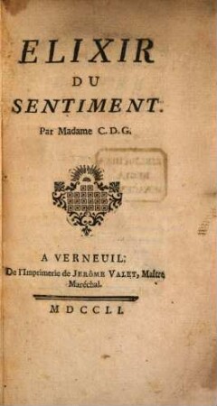 Elixir du sentiment