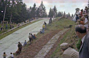 Bischofsgrün: Skispringen [Sommerskispringen an den Ochsenkopfschanzen]