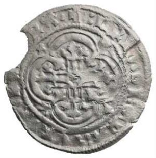 Fundmünze, Breiter Groschen, um 1364 - 1370