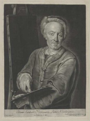 Bildnis des Johann Leonhard Hirschmann