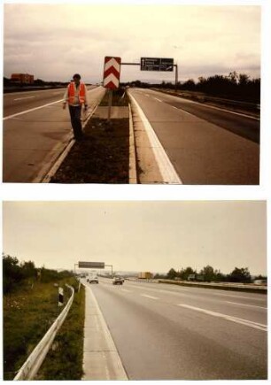 AK Walldorf, Ausfahrt aus Richtung Karlsruhe