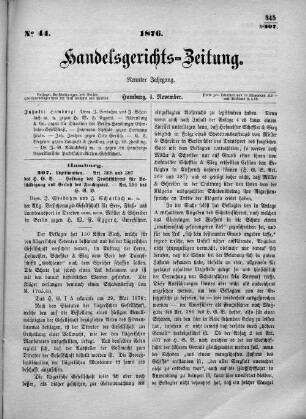 No. 44. 4. November 1876