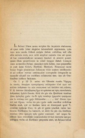 Coniectanea in Julianum et Cyrilli Alexandrini Contra illum libros : (Breslauer Doctordiss.)