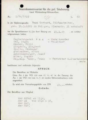 Hass, Gerhard