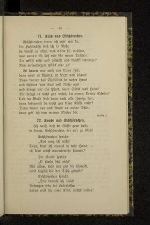 72. Knabe und Eichhörnchen.