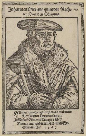 Bildnis des Johannes Oltendorpius