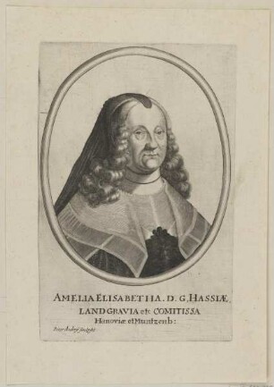 Bildnis der Amelia Elisabetha von Hessen-Kassel