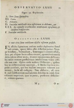 Observatio LXXII
